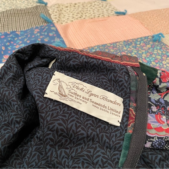 1970’s Vicki Lynn Bardon Quilted Dress - Picture 4 of 4